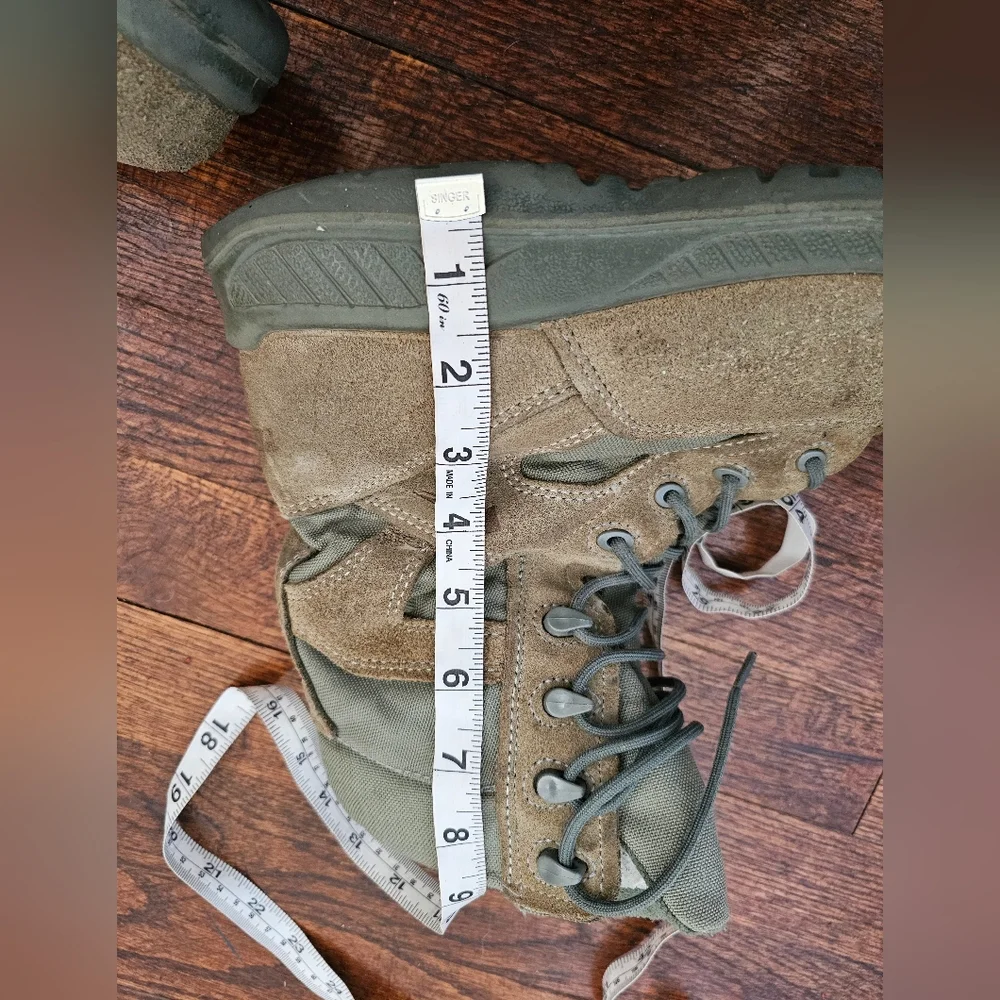 Beleville Khaki Olive Green Combat Tactical Boots‎ Sz 9.5